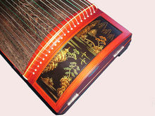 长白鱼鳞松制成的古琴 长白鱼鳞松制成的古琴